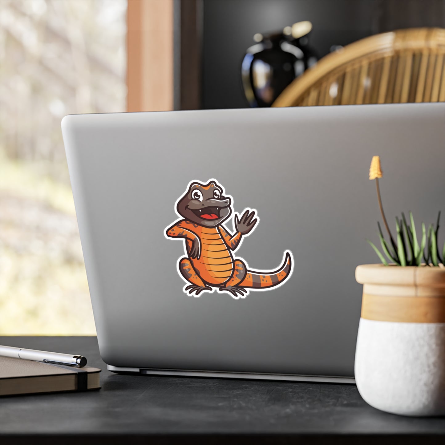 Gila Monster Kiss-Cut Vinyl Sticker