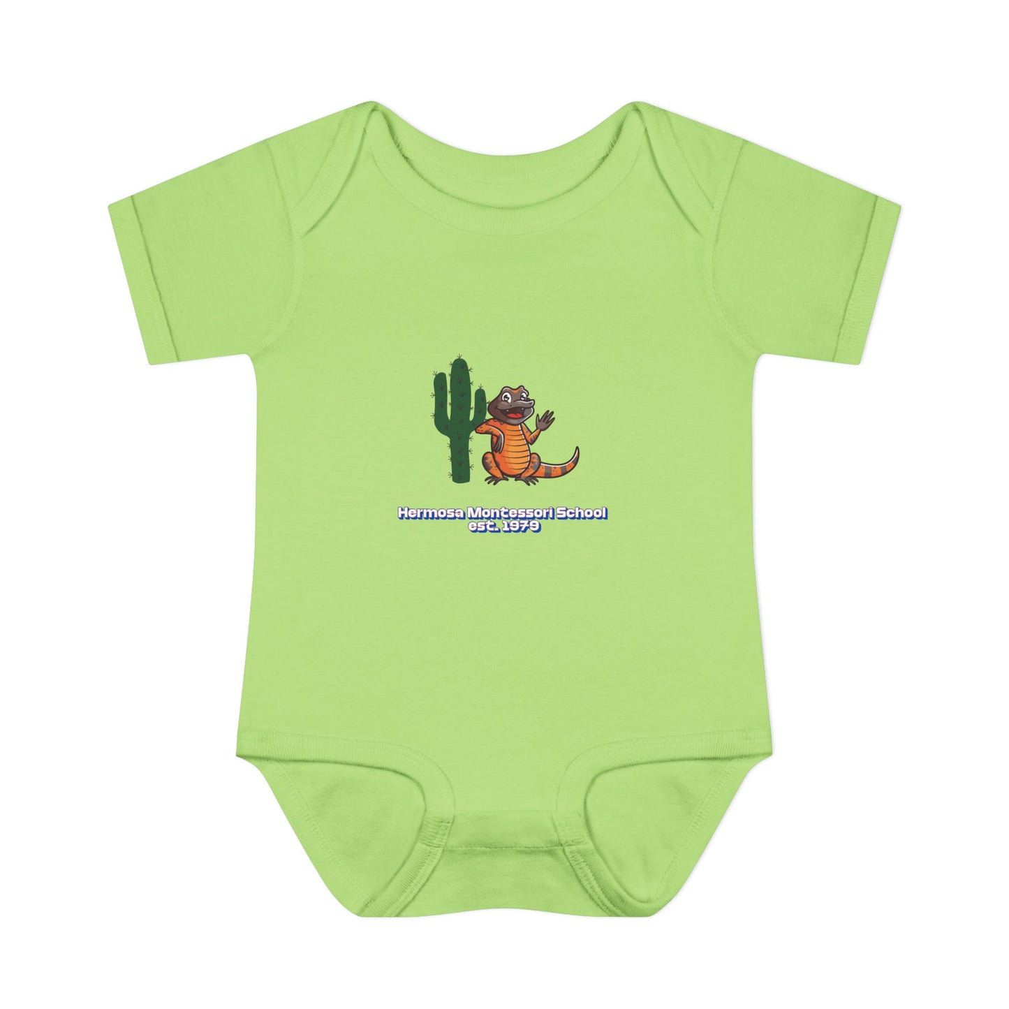 Embellished Logo Infant Bodysuit