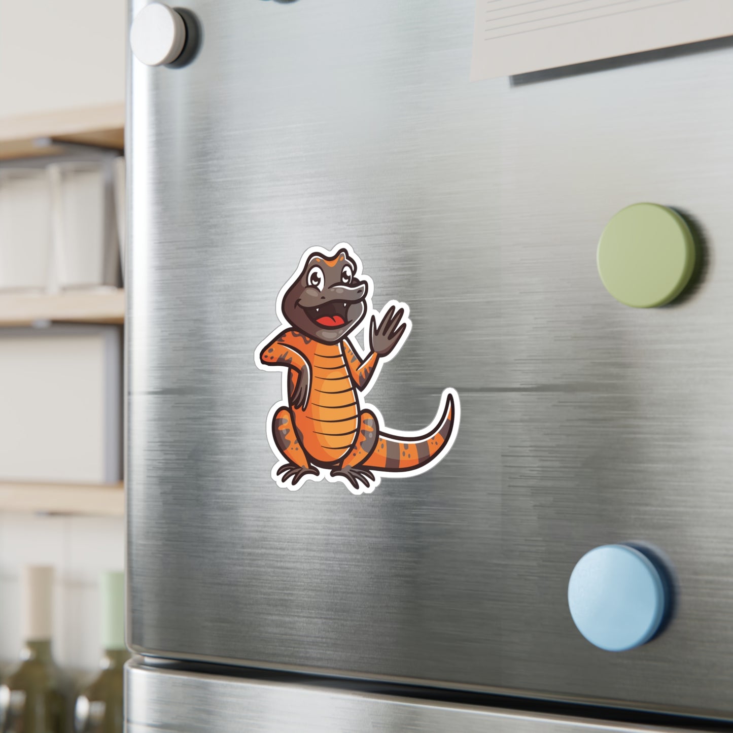 Gila Monster Kiss-Cut Vinyl Sticker