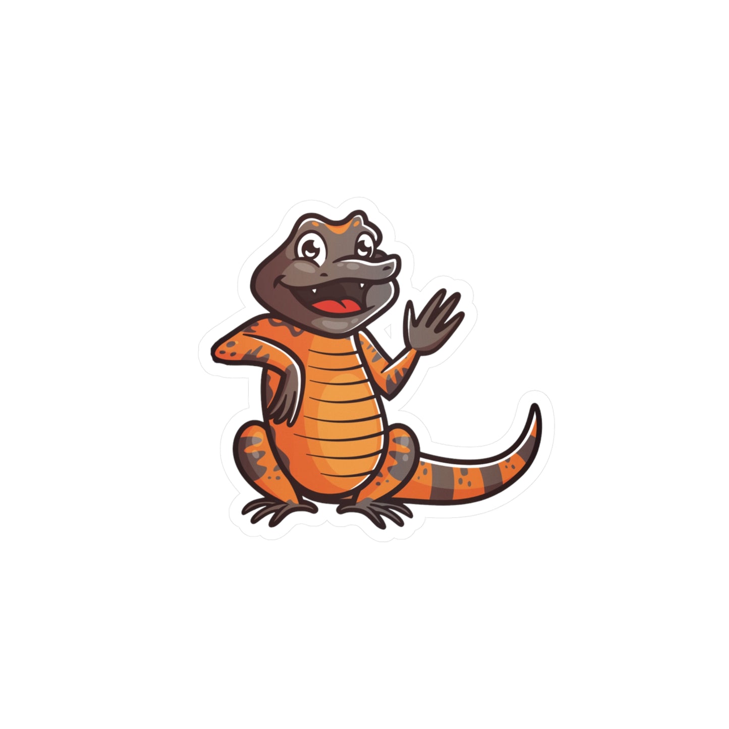 Gila Monster Kiss-Cut Vinyl Sticker