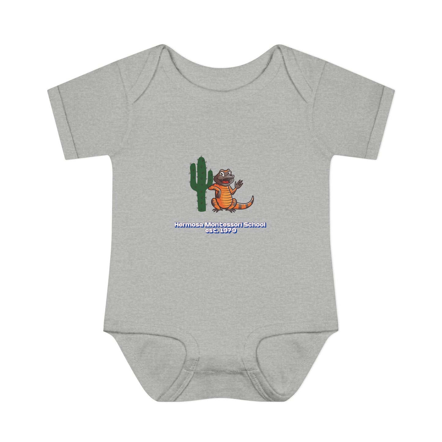 Embellished Logo Infant Bodysuit