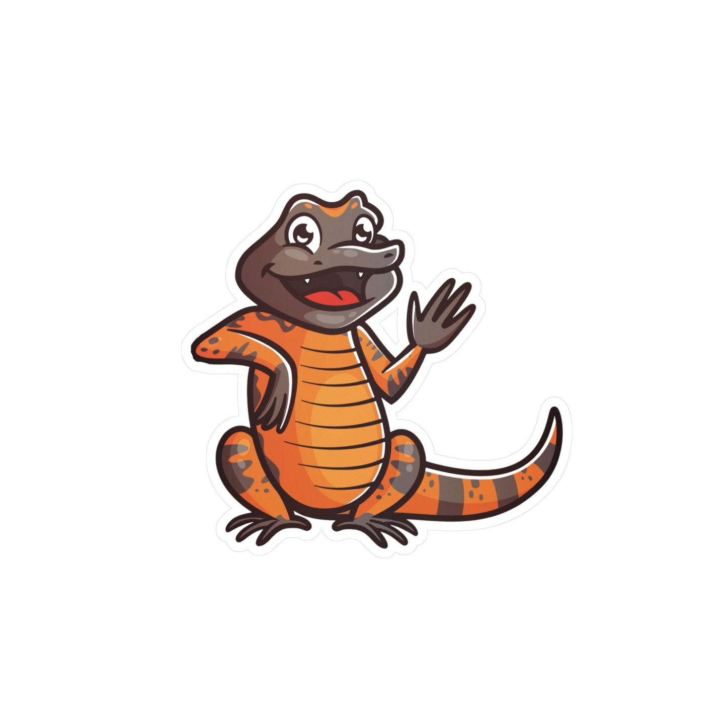 Gila Monster Kiss-Cut Vinyl Sticker