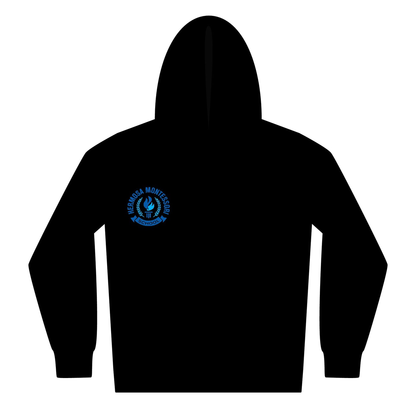 Youth Zipped Hoodie - Hermosa Logo (Heavy Blend)