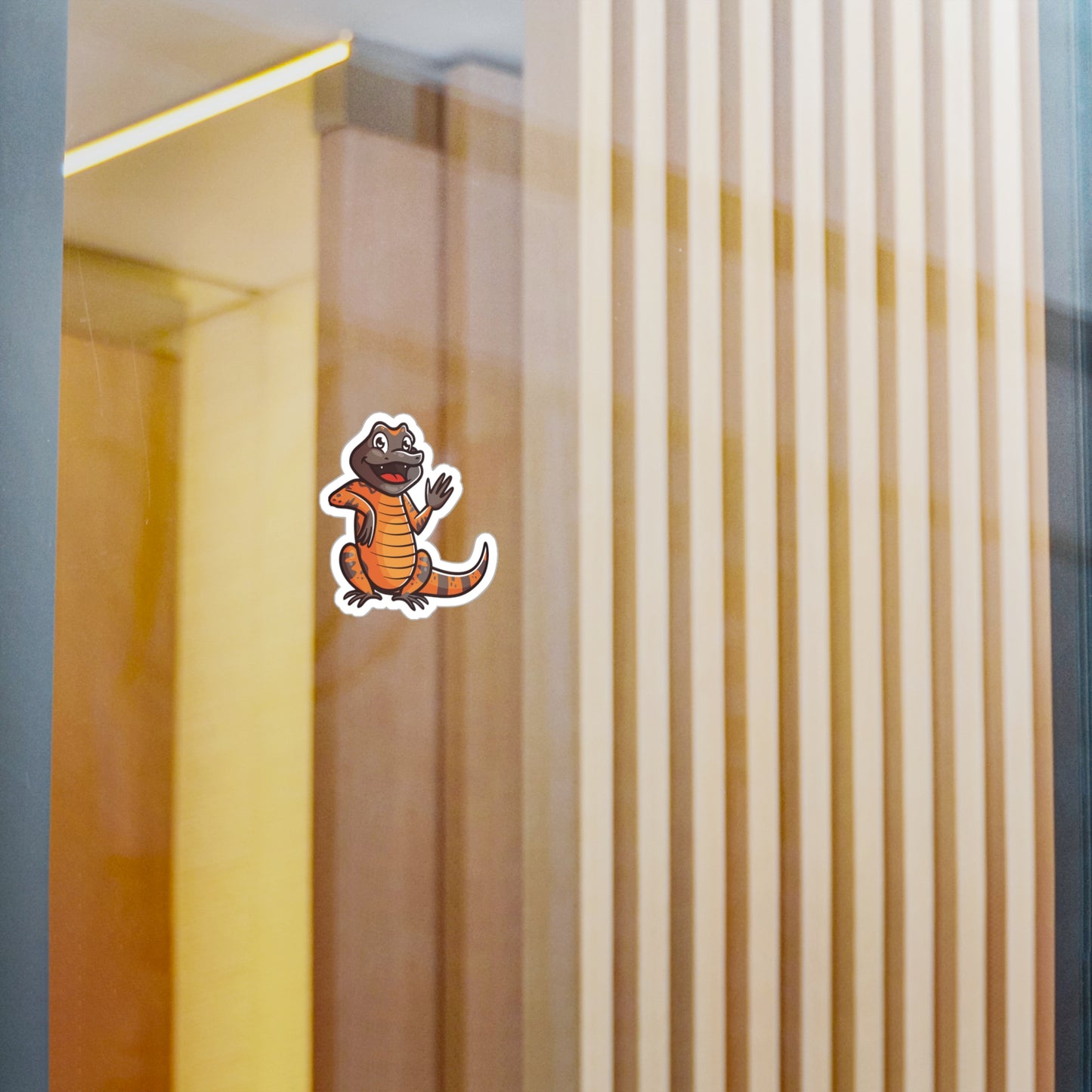 Gila Monster Kiss-Cut Vinyl Sticker