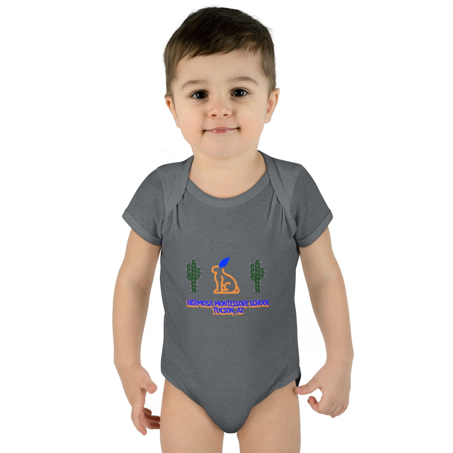 Vintage Hermosa Logo Baby Onesie