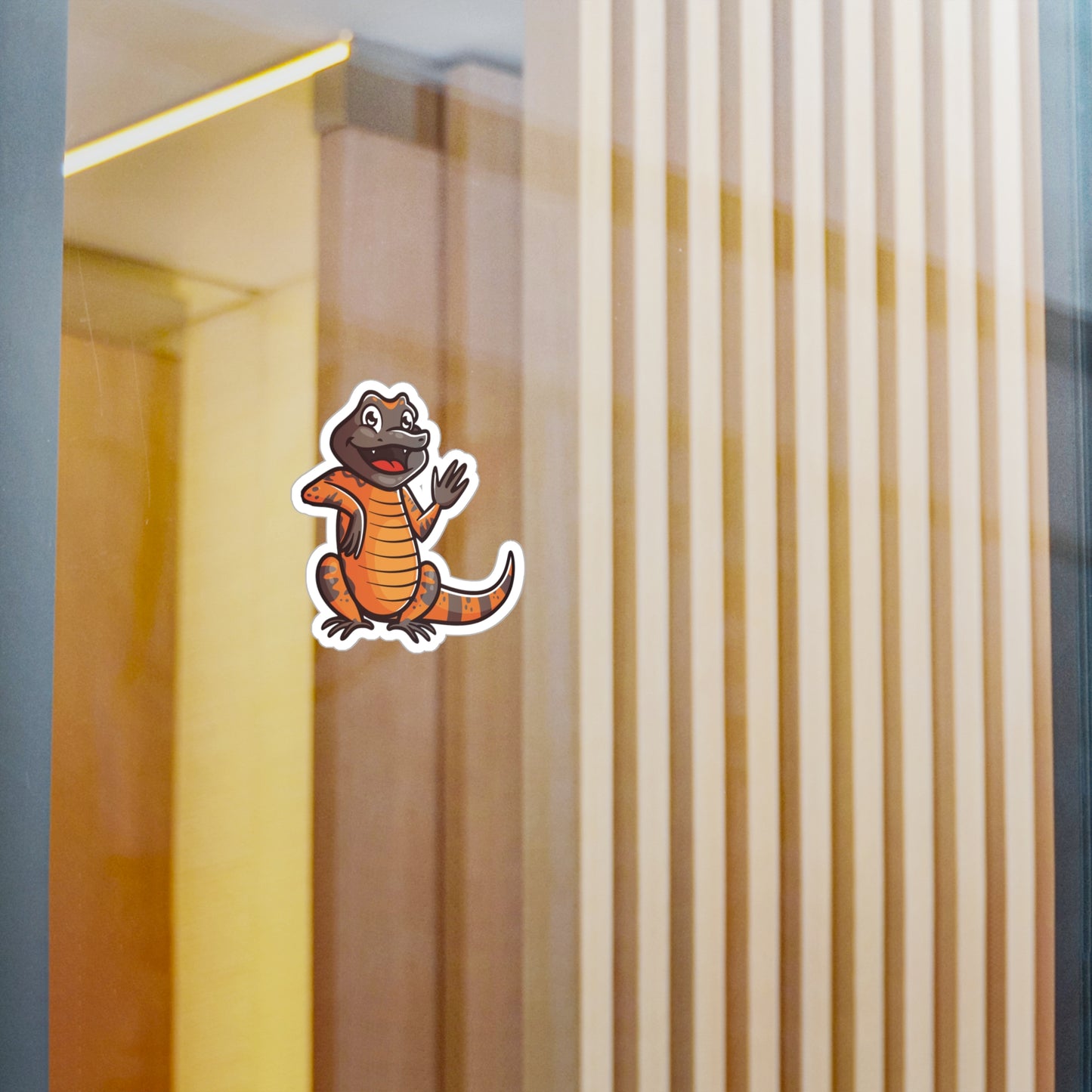 Gila Monster Kiss-Cut Vinyl Sticker