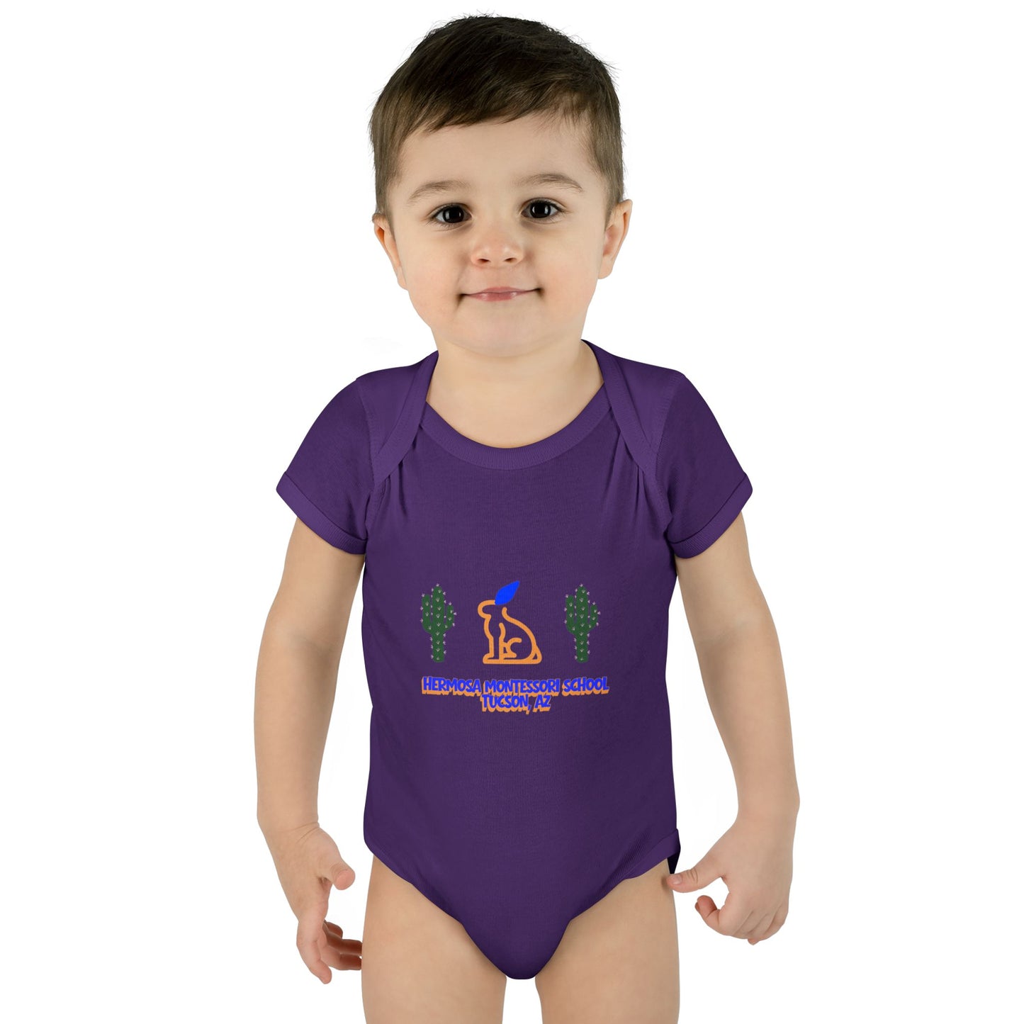 Vintage Hermosa Logo Baby Onesie