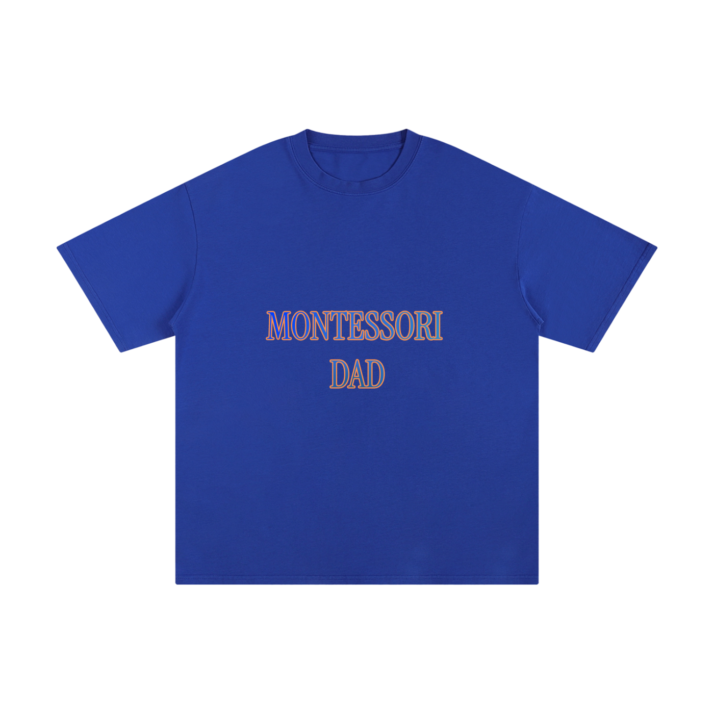 "Montessori Dad" Pure Cotton T-Shirt