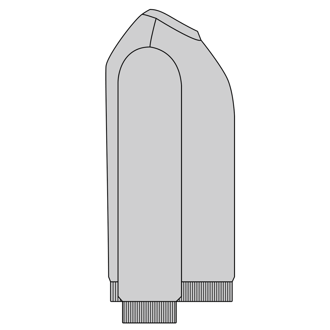 Snow Washed Hermosa Logo Crewneck