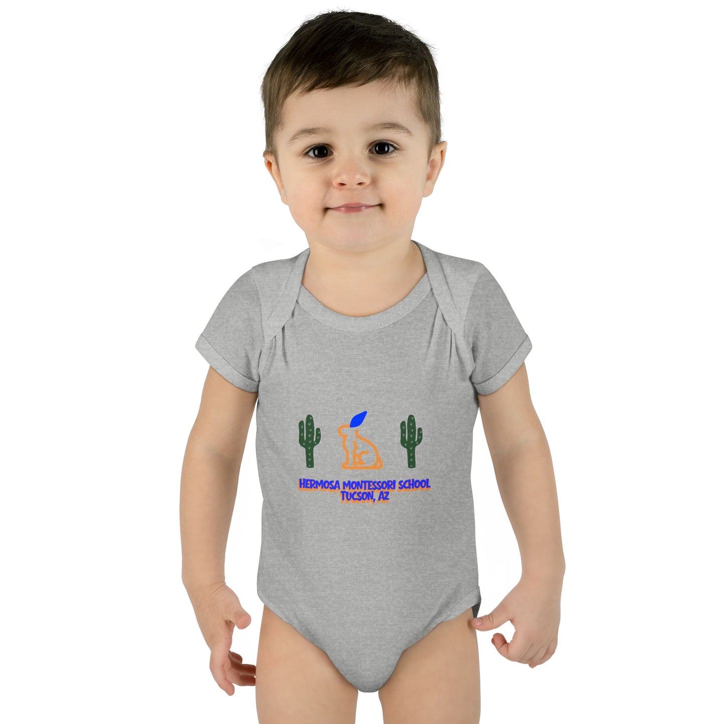 Vintage Hermosa Logo Baby Onesie