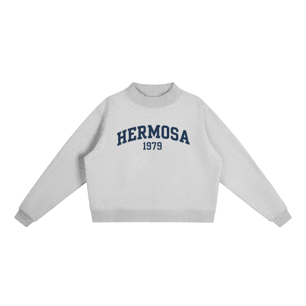 Hermosa Fleece Mock-Neck Sweatshirt