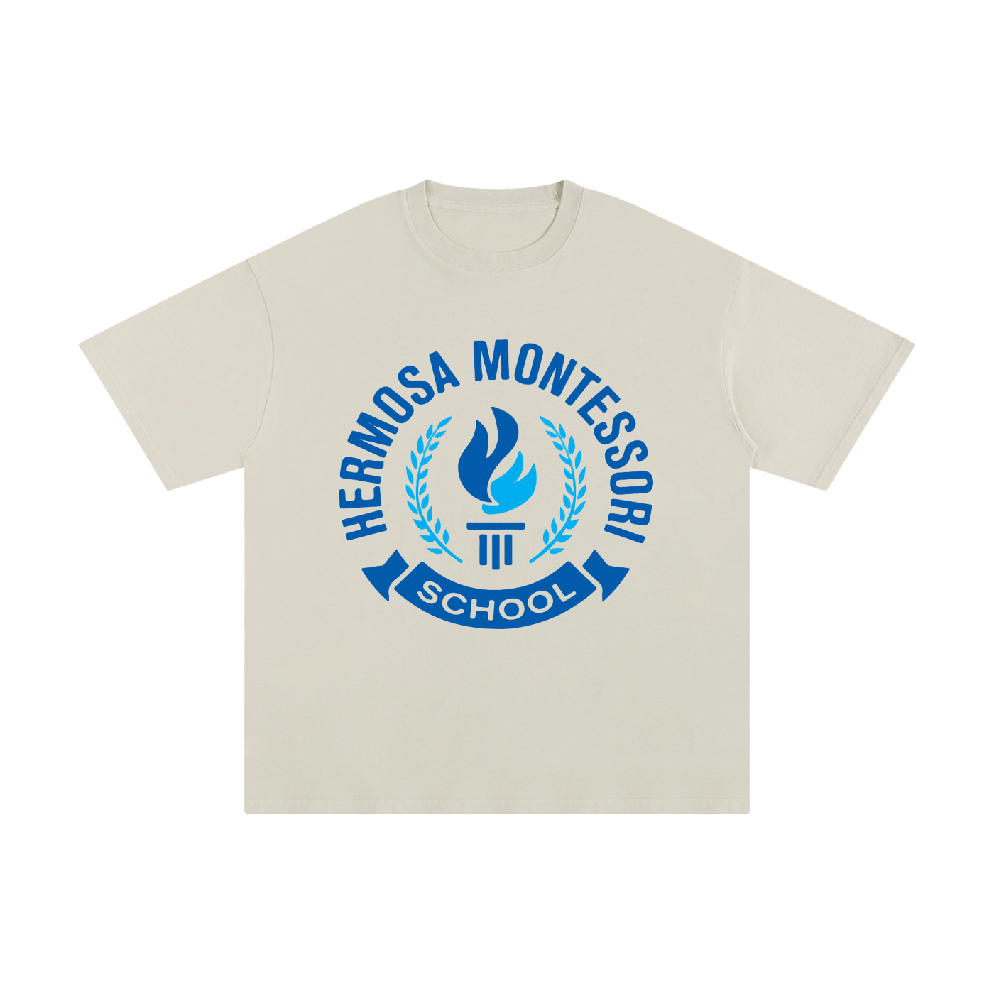 Unisex Hermosa Logo Pure Cotton T-Shirt